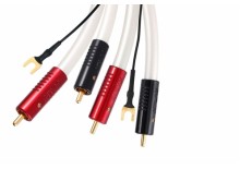 Tonearm Stereo cable, RCA - RCA, 1.0 m